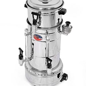 Grecas a gas, capacidad: 20, 30, 60, y 120 tintos.