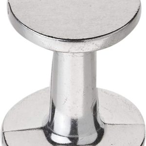 RSVP Terry's Tamper para espresso, Paquete de 1, Plateado
