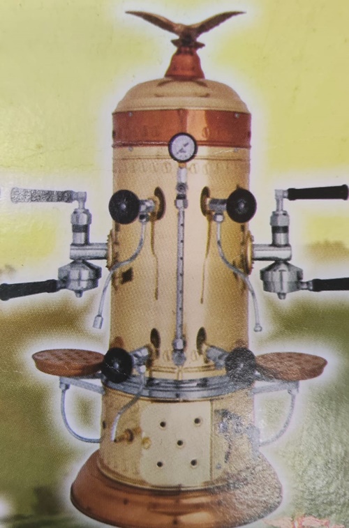 Maquina a vapor  Dorada, Cafexpress 10-15-25 litros