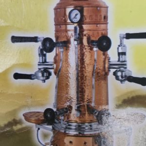 Maquina a Vapor Cobrizada de 10-15-y 25 litros marca Cafexpress