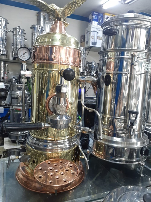 Maquina a vapor  Dorada, Cafexpress 10-15-25 litros - Imagen 2
