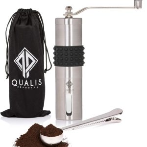 Qualis - Molinillo de café manual,